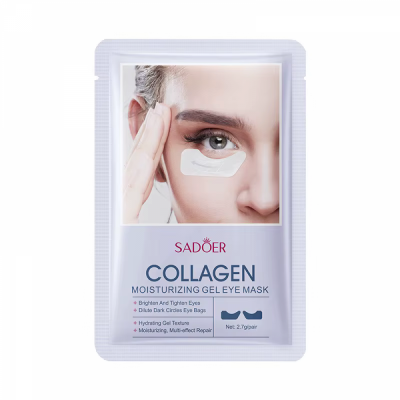 Гелеві патчі під очі SADOER Collagen глибоке зволоження, ліфтинг 2.7 г