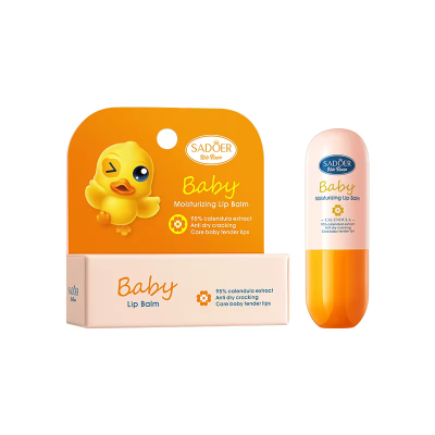 Бальзам для губ детский SADOER Baby Calendula увлажняющий 3.4 г