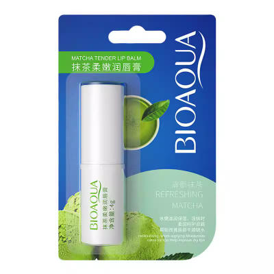 Бальзам для губ BIOAQUA Refreshing Matcha зволожуючий 4 г