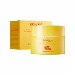 Крем для обличчя BIOAQUA Turmeric з куркумою, зволожуючий та антиоксидантний 60 г
