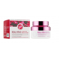 Крем для лица Enough Real Vita 8 Complex Pro Bright Up Cream питательный с витаминами 50 мл