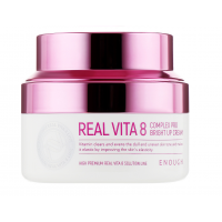 Крем для лица Enough Real Vita 8 Complex Pro Bright Up Cream питательный с витаминами 50 мл