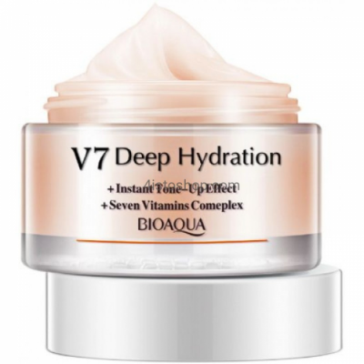 Крем для обличчя зволожуючий BIOAQUA V7 Deep Hydration Cream