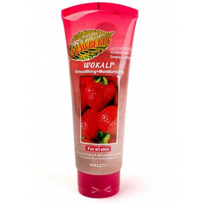 Скраб для лица Wokali Smoothing Moisturizing Strawberry WKL277 120 мл