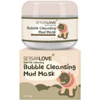 Маска для обличчя SERSANLOVE Bubble Mask Cleansing Mud киснева 100 г