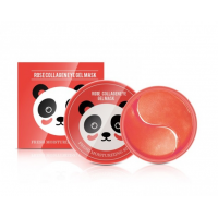 Гидрогелевые патчи SERSANLOVE Rose Collagen Eye Gel Mask с экстрактом розы и коллагеном 60 шт