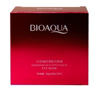 Гидрогелевые патчи под глаза BIOAQUA Haematococcus Pluvialis Eye Mask с астаксантином 60 шт