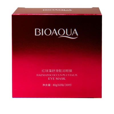 Гидрогелевые патчи под глаза BIOAQUA Haematococcus Pluvialis Eye Mask с астаксантином 60 шт
