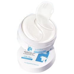 Гідрогелеві патчі під очі SADOER Ceramide Milk Plus інтенсивне зволоження та живлення 60 шт