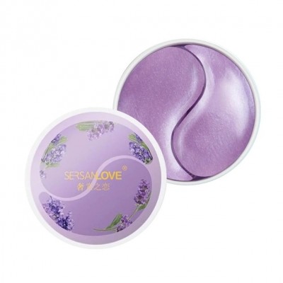 Гідрогелеві патчі під очі SERSANLOVE Lavender Moisturizing Gel Eye Mask з лавандою 60 шт