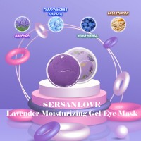 Гідрогелеві патчі під очі SERSANLOVE Lavender Moisturizing Gel Eye Mask з лавандою 60 шт