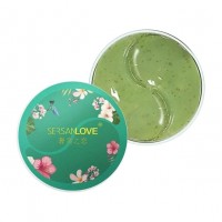 Гідрогелеві патчі під очі SERSANLOVE Green Tea Gel Eye Mask з зеленим чаєм 60 шт
