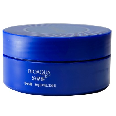 Гідрогелеві патчі під очі BIOAQUA Blue Copper Peptide Essence Eye Mask із пептидами блакитної міді 60 шт