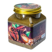 Натуральный скраб для лица и тела Wokali Coffee Face and Body Natural Scrub WKL623 500 мл