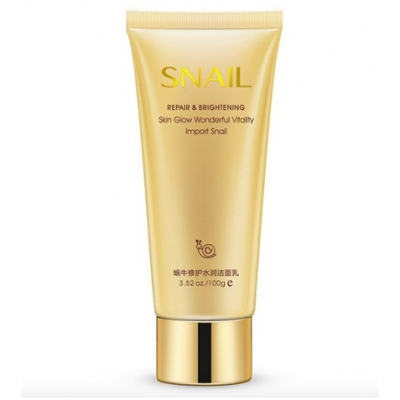 Пінка для вмивання BIOAQUA SNAIL Repair & Brightening з муцином равлика 100 г