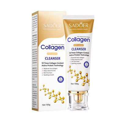 Пінка для вмивання SADOER Collagen Multi-Effect антивікова 100 г