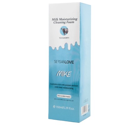 Пінка-мус для вмивання SERSANLOVE Milk Moistutizing Cleansing Foam з екстрактом молочка 150 мл