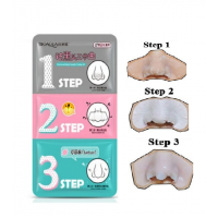 Очищающие полоски для носа BIOAQUA 3 Step Green