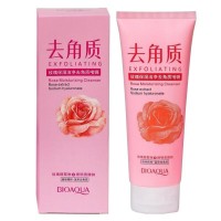 Отшелушивающий гель-скатка для умывания BIOAQUA Rose 120 г