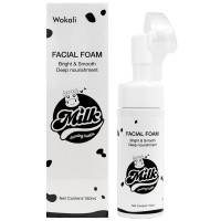Пенка-мусс для умывания Wokali Milk Facical Froam 150 мл