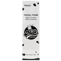 Пенка-мусс для умывания Wokali Milk Facical Froam 150 мл