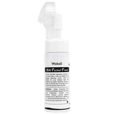 Пінка-мус для вмивання Wokali Milk Facial Foam 150 мл