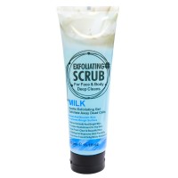 Cкраб для обличчя і тіла Wokali Milk Face and Body Exfoliating Scrub WKL581 320 мл