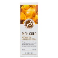 Сыворотка для лица Enough Rich Gold Intensive Pro Nourishing Ampoule 30 мл