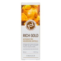 Сироватка для обличчя Enough Rich Gold Intensive Pro Nourishing Ampoule 30 мл