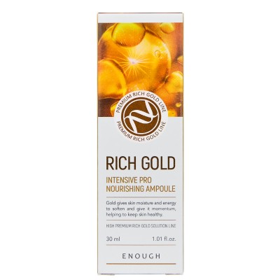 Сироватка для обличчя Enough Rich Gold Intensive Pro Nourishing Ampoule 30 мл