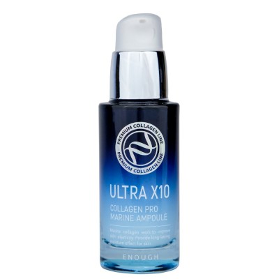 Сироватка для обличчя Enough Ultra X10 Collagen Pro Marine Ampoule 30 мл