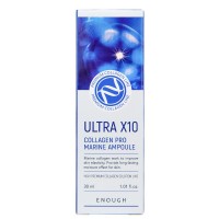 Сироватка для обличчя Enough Ultra X10 Collagen Pro Marine Ampoule 30 мл