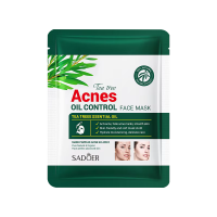 Тканевая маска для лица SADOER Tea Tree Acne уход за проблемной кожей 25 г