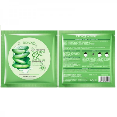 Маска для обличчя BIOAQUA Aloe Vera Soothing Gel 92% ПОШТУЧНО
