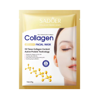 Тканевая маска для лица SADOER Collagen Multi-Effect антивозрастная, укрепляющая 25 г