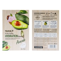 Тканевая маска Wokali Avocado Fruits Gelato Hydration Mask с экстрактом авокадо HA-3010 (30мл*10шт)