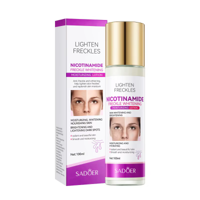 Лосьон для лица SADOER Nicotinamide Freckle Removing осветляющий, увлажняющий 100 мл