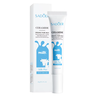 Крем для кожи вокруг глаз SADOER Ceramide Milk Plus питательный, увлажняющий 20 г