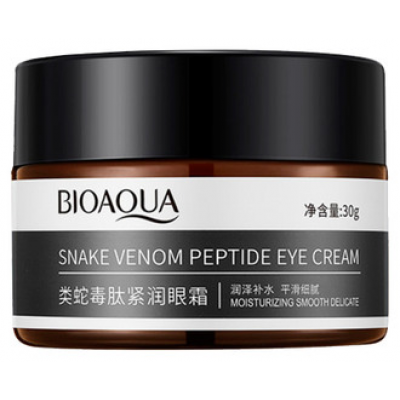 Крем для шкіри навколо очей BIOAQUA Snake Venom Peptide Eye Cream з пептидом зміїної отрути 30 мл