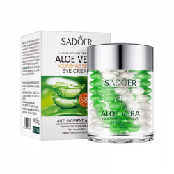 Крем для кожи вокруг глаз SADOER Curacao Aloe Vera питательный, восстанавливающий 60 г