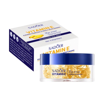 Сыворотка для кожи вокруг глаз в капсулах SADOER Vitamin E интенсивный уход (0,25 г * 30 шт) (SD00515)