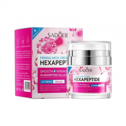 Крем для шеи SADOER Hexapeptide укрепляющий, подтягивающий с гексапептидом 50 г