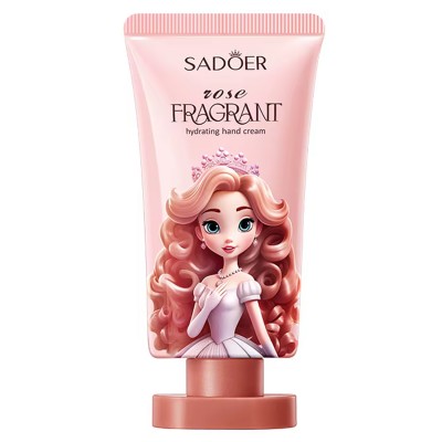 Крем для рук SADOER Rose парфюмированный, увлажняющий 50 г