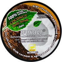 Скраб для тіла Wokali Body Scrub Jam Coconut WKL369 500 мл
