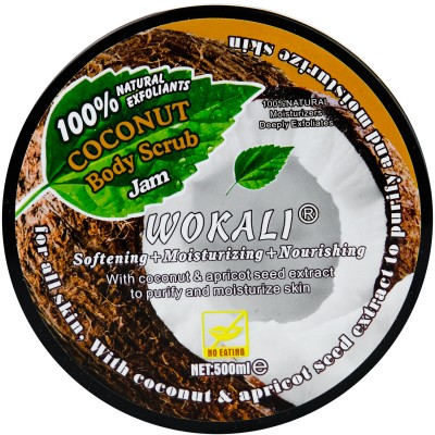 Скраб для тіла Wokali Body Scrub Jam Coconut WKL369 500 мл