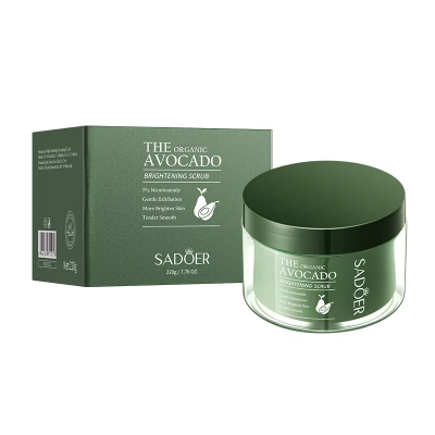Скраб для тела SADOER The Organic Avocado осветляющий 220 г