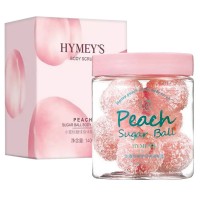 Скраб цукровий у кульках для тіла HYMEY`S Peach 140 г