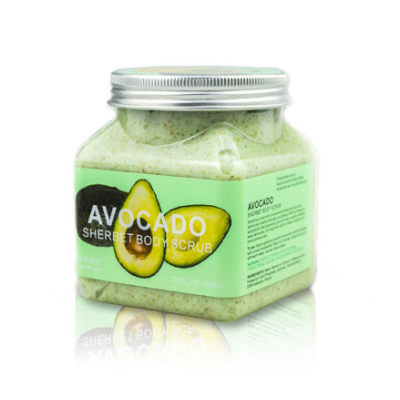 Скраб для тіла Wokali Avocado Sherbet Body Scrub WKL442
