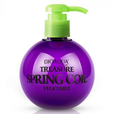Эластин BIOAQUA Treasure Spring Coil Vegetable для укладки волос с восстанавливающим эффектом 250 г