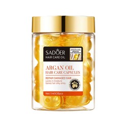 Капсулы для волос SADOER Argan Oil Honey увлажнение и защита 30 шт